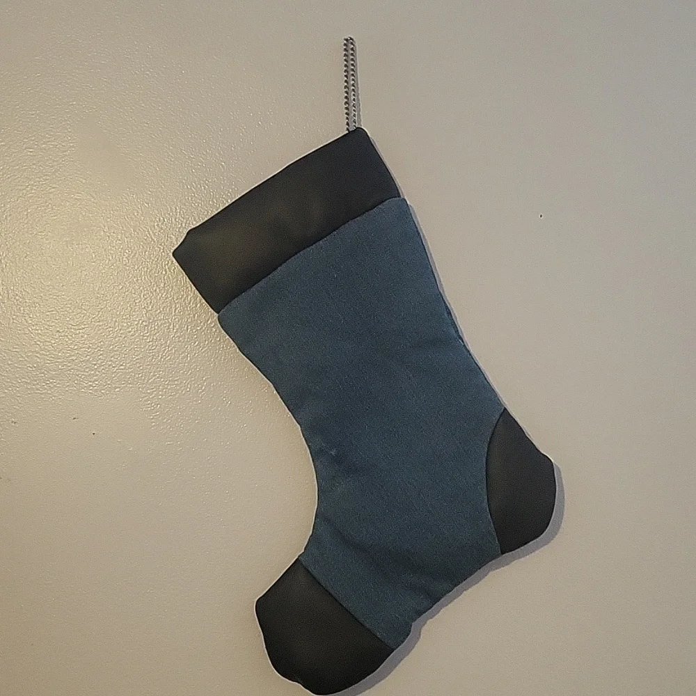 Vintage Harley-Davidson Denimand Leather Christmas Stocking